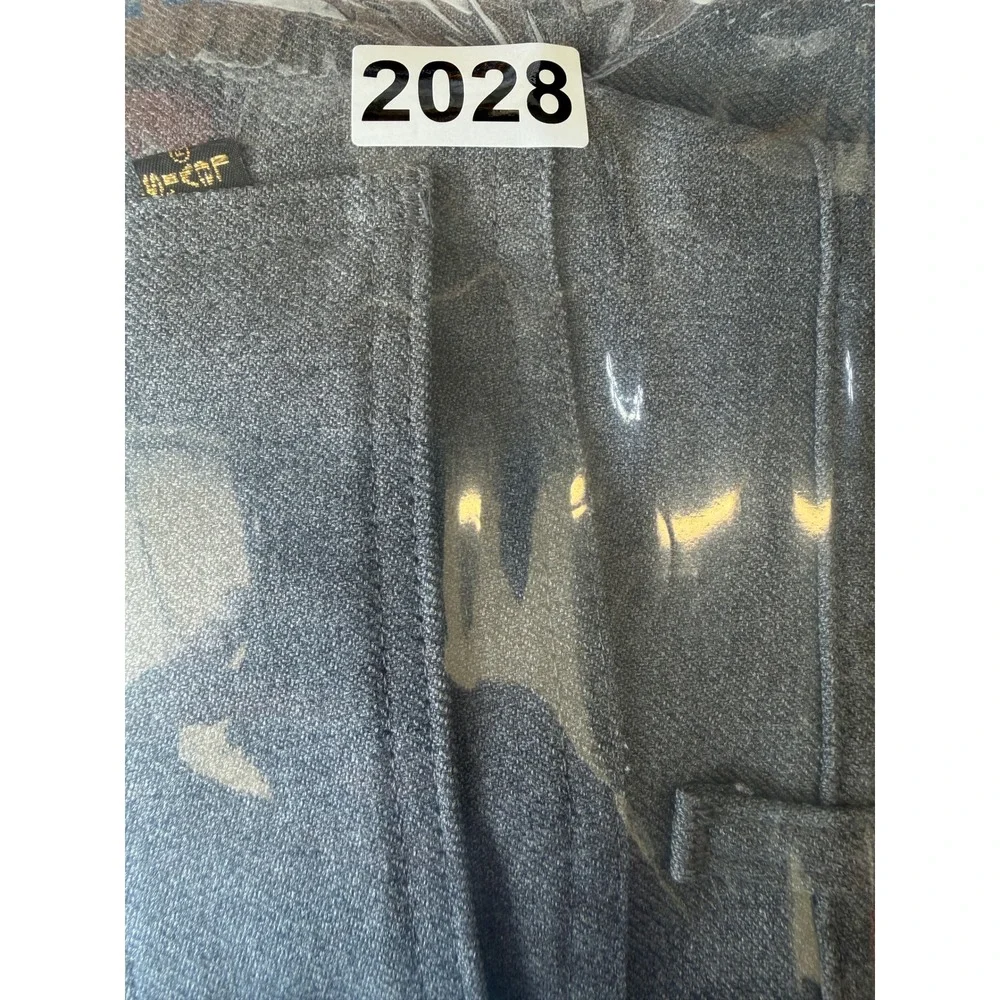 Vintage Levis 517 Sta-Prest Action Slacks Gray Polyester Pants 30x32 Made in USA